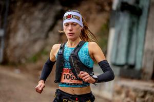 L’atleta vilanovina Lídia Ramos Palacios a la XTERRA Trail Marathon Montserrat. Eix