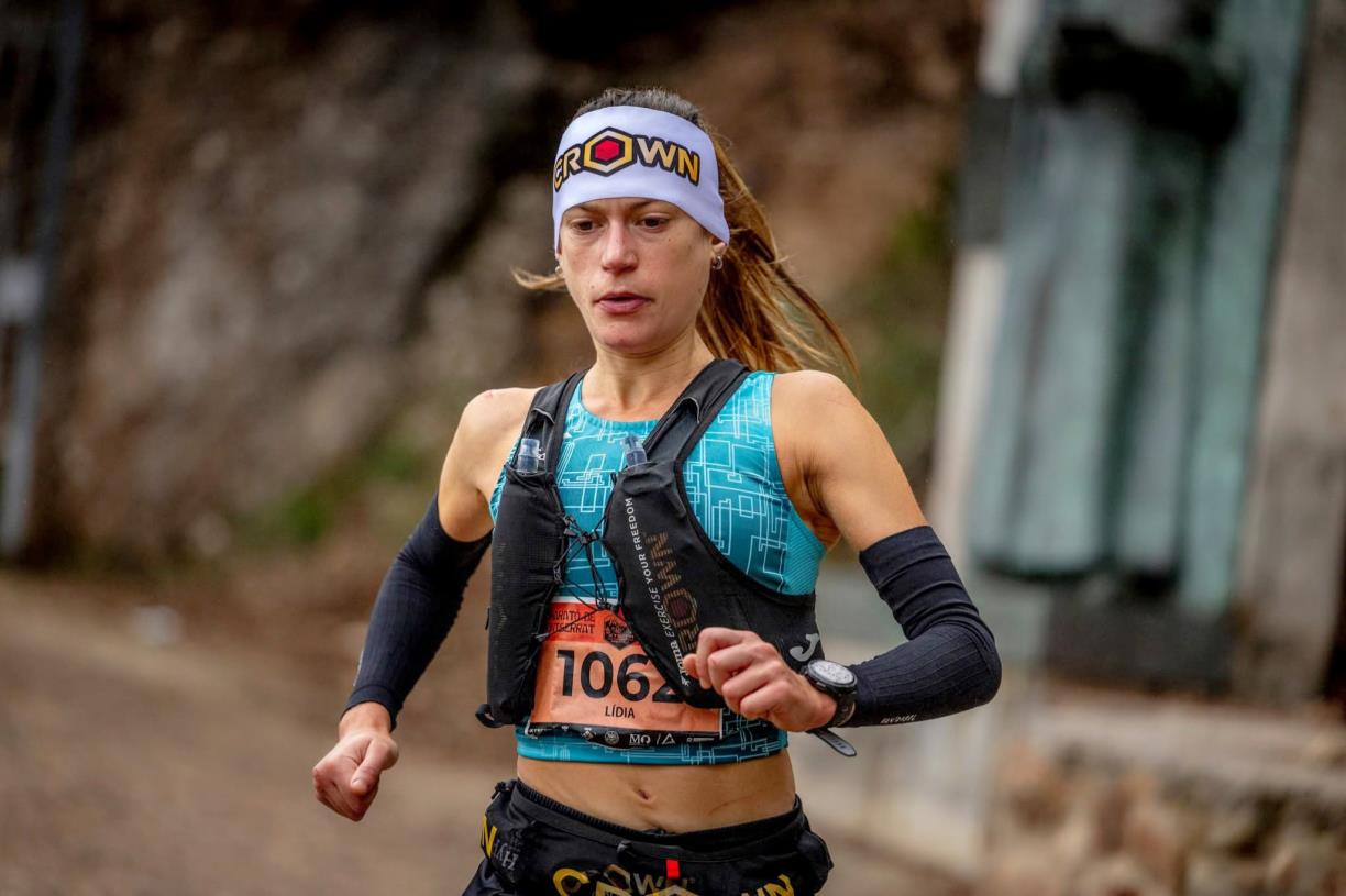 L’atleta vilanovina Lídia Ramos Palacios a la XTERRA Trail Marathon Montserrat. Eix