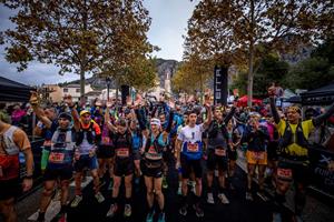 L’atleta vilanovina Lídia Ramos Palacios a la  XTERRA Trail Marathon Montserrat