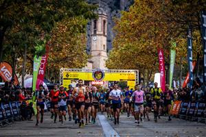L’atleta vilanovina Lídia Ramos Palacios a la  XTERRA Trail Marathon Montserrat
