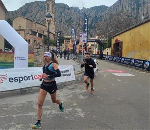 L’atleta vilanovina Lídia Ramos Palacios a la  XTERRA Trail Marathon Montserrat