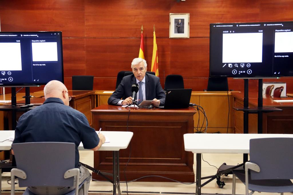 L'Audiència de Barcelona alerta d'una situació 