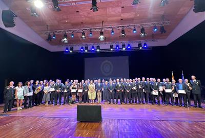 L’Auditori Municipal acull la festa patronal de la Policia Local de Vilafranca. Ajuntament de Vilafranca