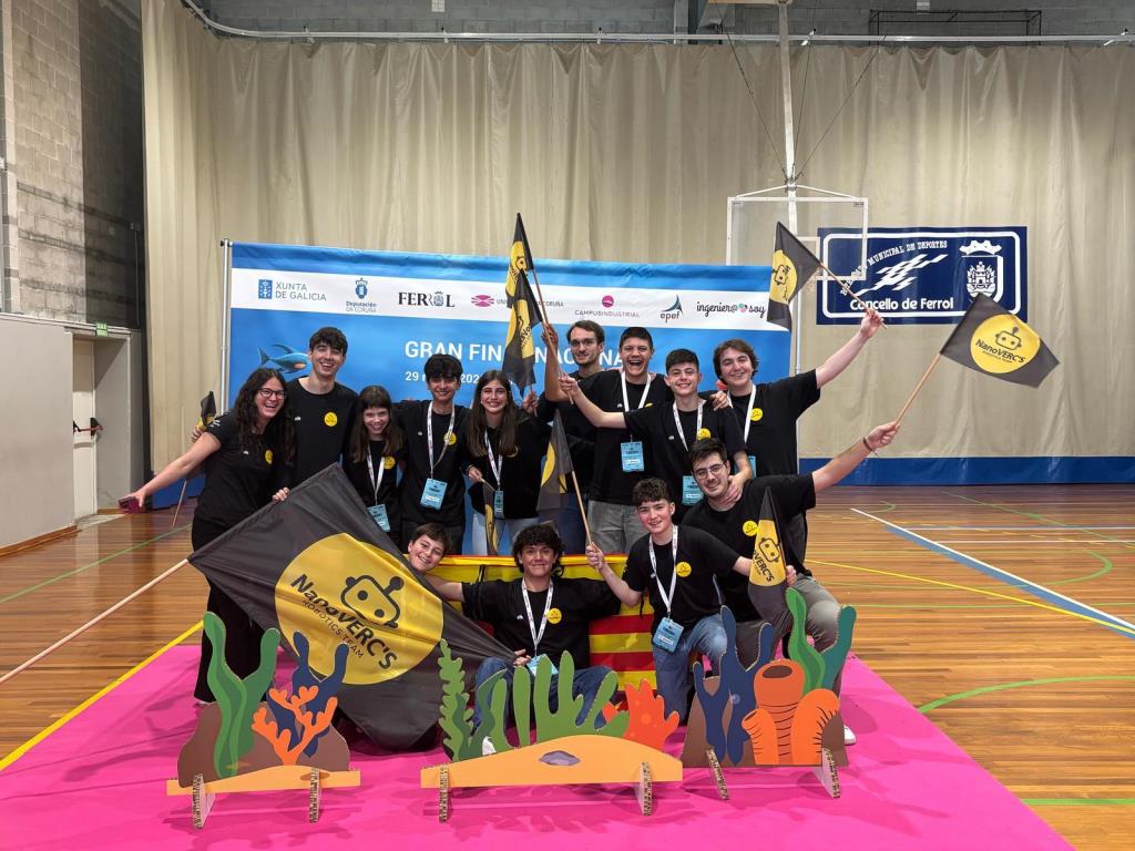 L’equip NanoVERC’s de Vedruna Sant Sadurní brilla a la Gran Final Nacional de la FIRST LEGO League. Escola Vedruna