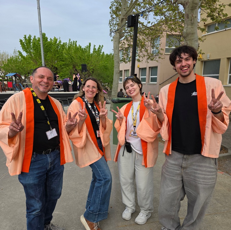 L'equip organitzador del YukaiFest de Vilanova i la Geltrú. Xavier Canalis