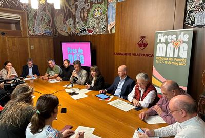 Les Fires de Maig de Vilafranca estrenen un espai dedicat a l’habitatge i aposten pel networking i la innovació. Ajuntament de Vilafranca