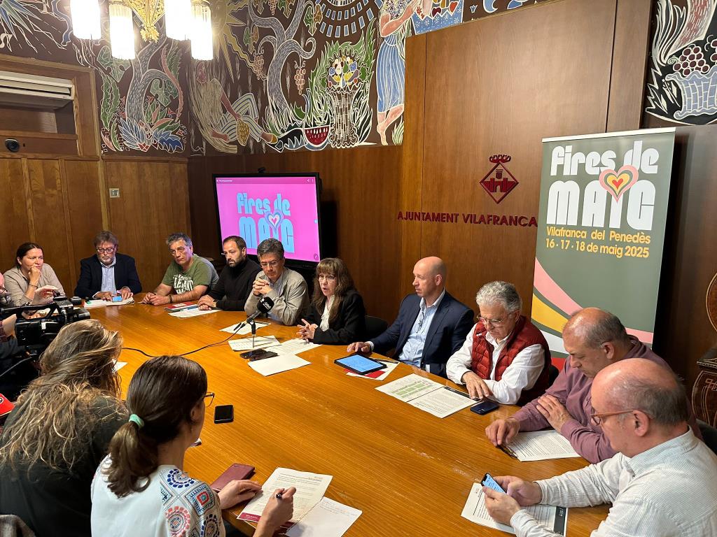 Les Fires de Maig de Vilafranca estrenen un espai dedicat a l’habitatge i aposten pel networking i la innovació. Ajuntament de Vilafranca