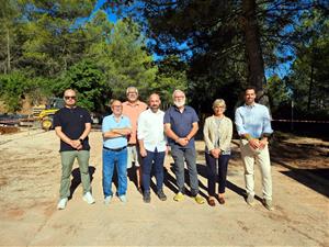 Les obres per connectar Cabrera d'Anoia a la xarxa Ter Llobregat es troben al 50% i s'enllestiran a finals d'any