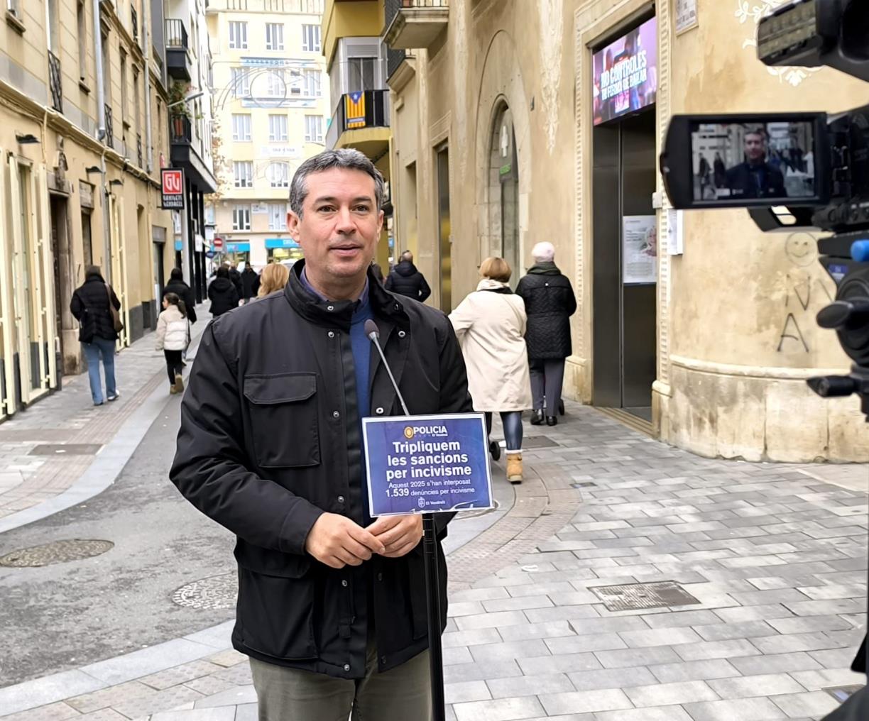 Les sancions per incivisme es tripliquen al Vendrell durant el 2025. Ajuntament del Vendrell