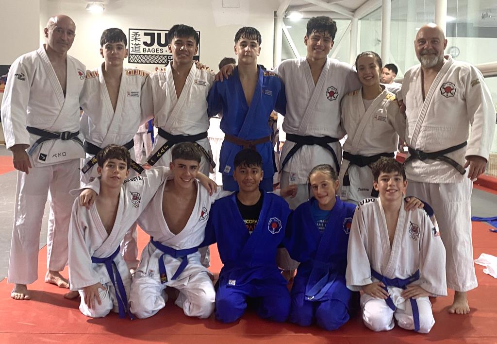 L’Escola de Judo Vilafranca-Vilanova al Centre de Tecnificació del Bages. Eix
