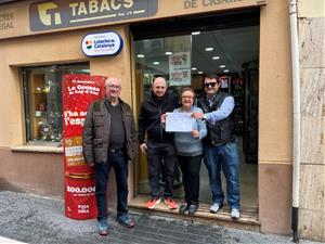 L'Estanc número 3 del Vendrell reparteix més de 7 MEUR amb el primer premi de la Grossa de Cap d'Any