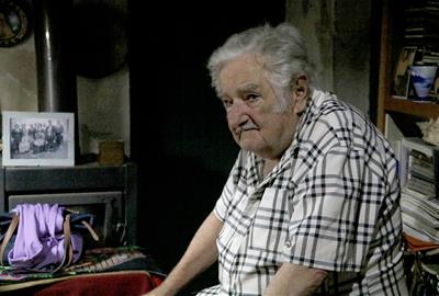 L'expresident d'Uruguai Pepe Mujica, a casa seva de Montevideo (Uruguai). ACN / Laura Cortés