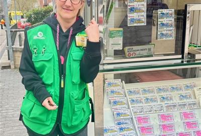 L'Extra del Dia del Pare de l'ONCE reparteix 400.000 euros a Vilanova i la Geltrú. ONCE