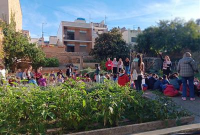 L’Hort de Cal Gallina consolida el seu paper educatiu i comunitari amb la programació de tardor. Ajuntament de Vilafranca