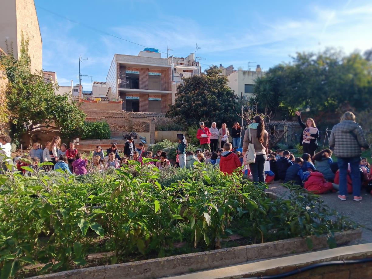 L’Hort de Cal Gallina consolida el seu paper educatiu i comunitari amb la programació de tardor. Ajuntament de Vilafranca