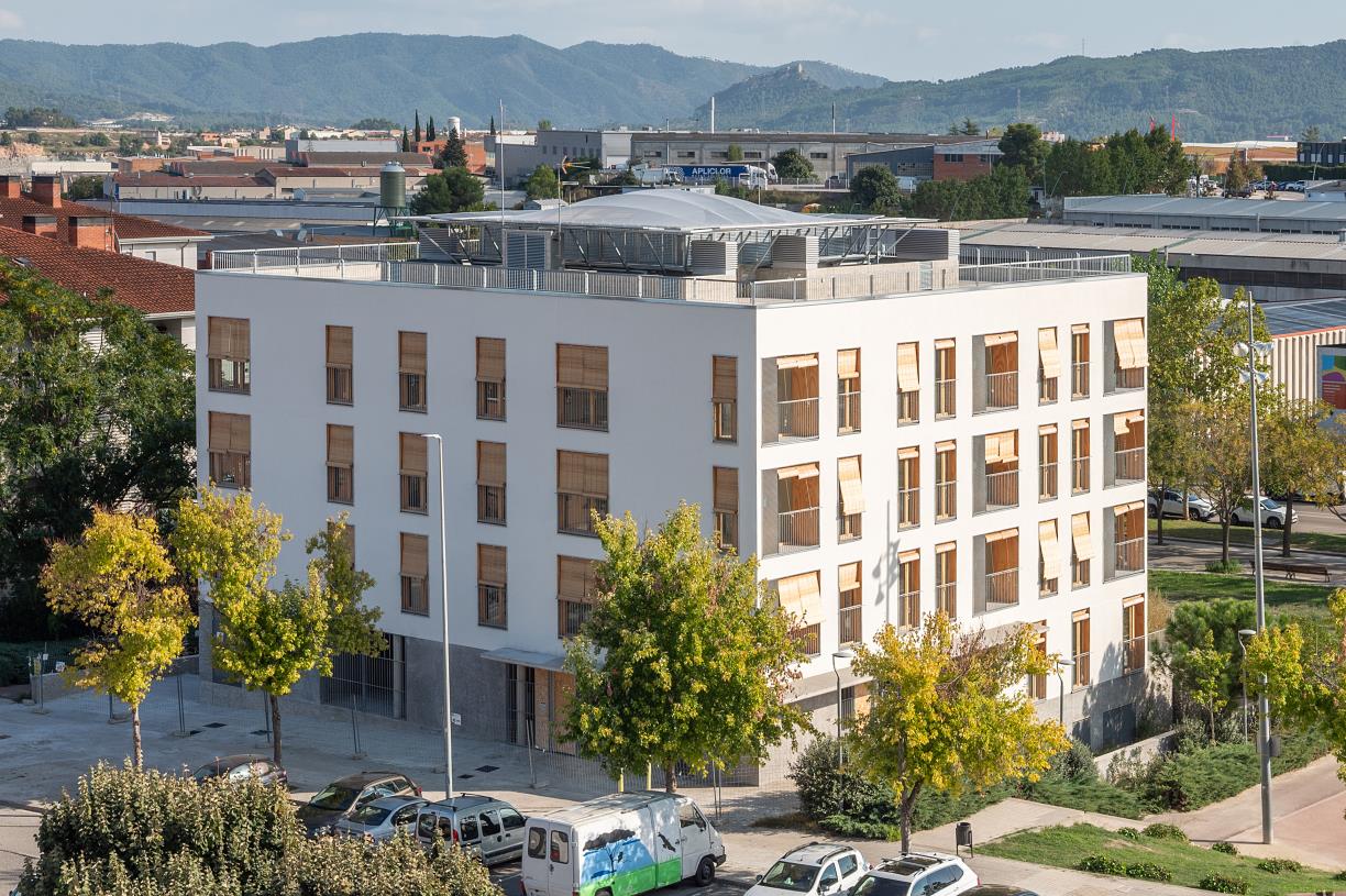 L'INCASÒL finalitza les obres de construcció de 24 habitatges de lloguer assequible a Igualada. Generalitat de Catalunya