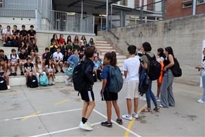 L'institut escola Castell d'Òdena ha estrenat l'ampliació de l'edifici amb les aules de secundària