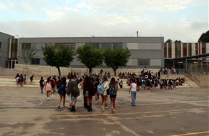 L'institut escola Castell d'Òdena ha estrenat l'ampliació de l'edifici amb les aules de secundària