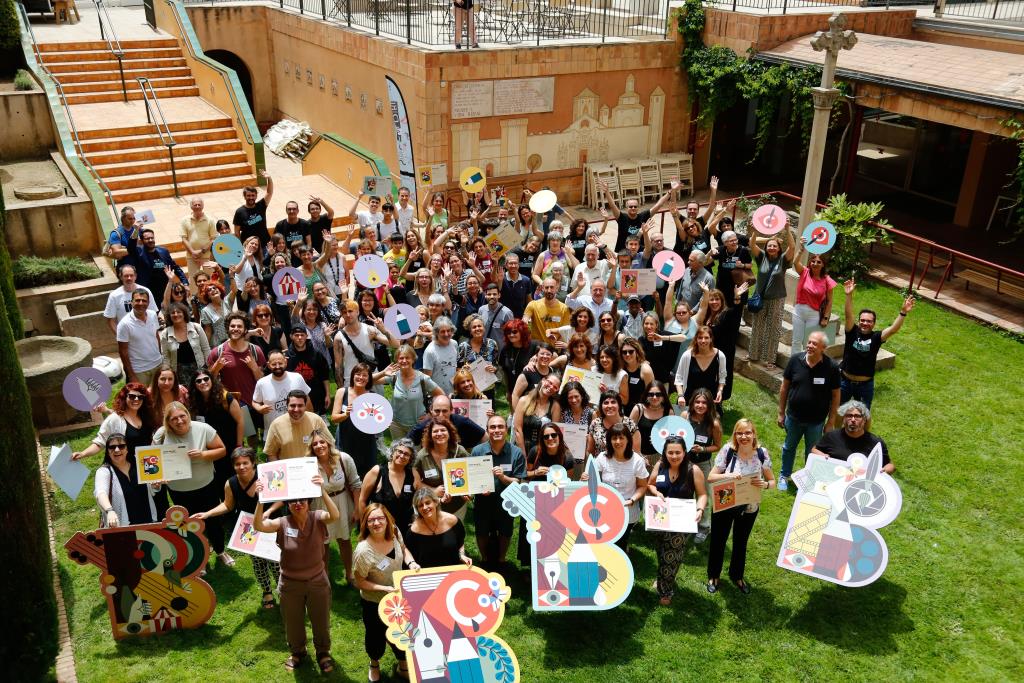 L’Institut Milà i Fontanals de Vilafranca, premiat als Baldiri 24/25 per posar les arts i la llengua al centre del projecte educatiu. Fundació Carulla