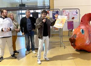 Lliurament de premis del concurs de cartells commemoratiu del 40è aniversari de la Carpa Juanita