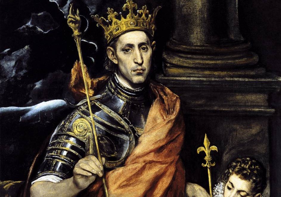 Lluís IX de França . Eix