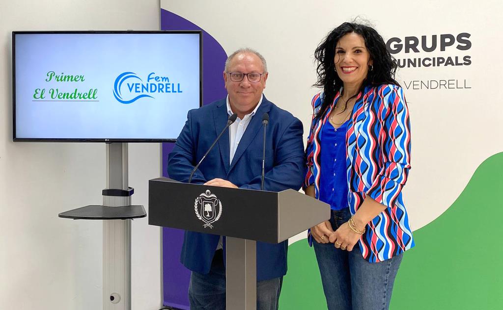 Lluís Navarrete i Mar Vázquez Oliveros. Eix