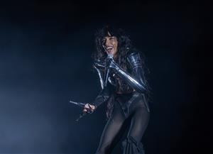 Loreen enlluerna l’Euro-Party del Festival Terramar amb una nit inoblidable de pop europeu. Terramar/ Sergi Abad