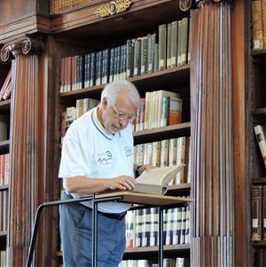 L'Oriol Pi, a la Bilbioteca Cívica de Bèrgam. Teresa Costa-Gramunt