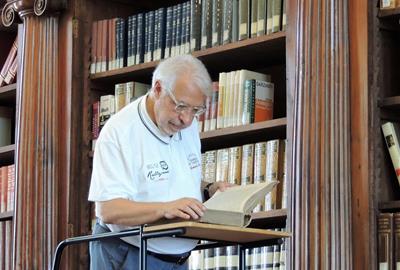 L'Oriol Pi, a la Bilbioteca Cívica de Bèrgam. Teresa Costa-Gramunt