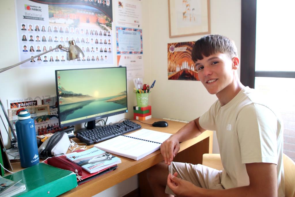 Marc Urgell, estudiant de l'Aborç, és la millor nota de les PAU a Tarragona. ACN