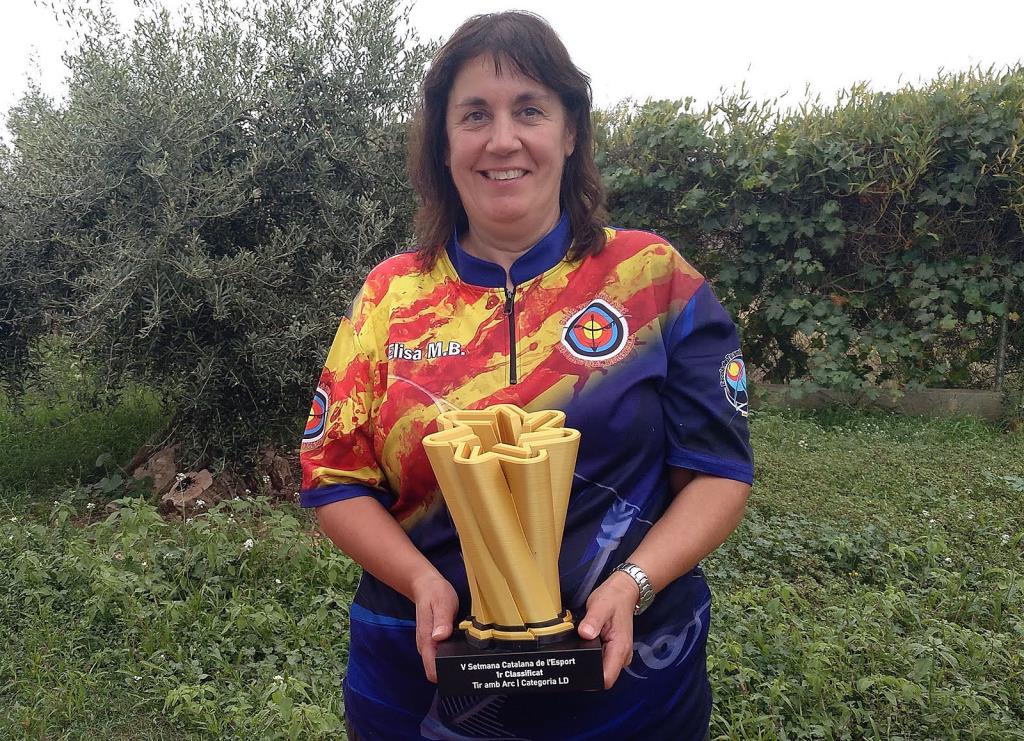 Maria Elisa Montserrat Batet va ser guardonada per la U.F.E.C.. Eix