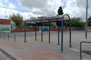 Marquesina bus zona escolar del Vendrell