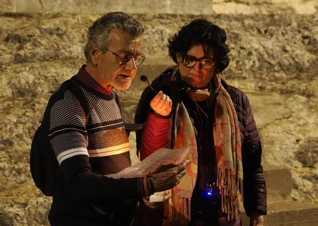 Marxa per la Pau a Vilafranca. Eix