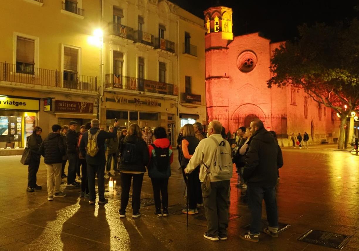 Marxa per la Pau a Vilafranca. Eix