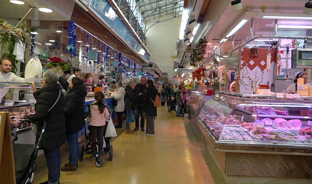 Mercat del Centre de Vilanova i la Geltrú. Eix