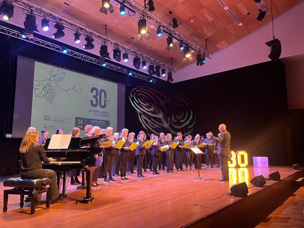 Més de 200 persones celebren el 30è aniversari de l’Hospital Comarcal de l’Alt Penedès. CSAPG