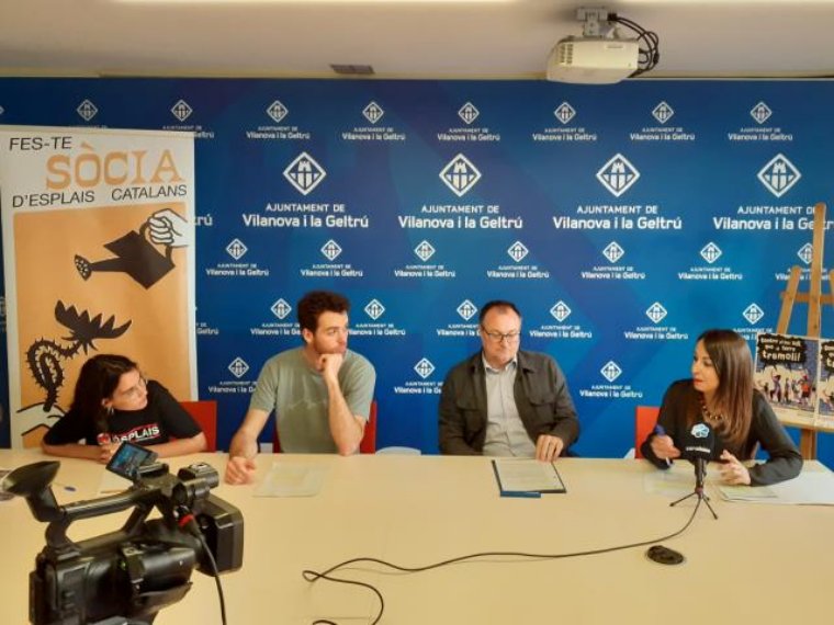 Més de 3.300 infants i joves ompliran Vilanova i la Geltrú per denunciar els discursos d'odi a l'Esplaiada 2025. Ajuntament de Vilanova