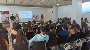 Més d’un centenar de joves del Garraf i el Penedès reflexionen a Vilanova sobre memòria històrica i lluita antifeixista