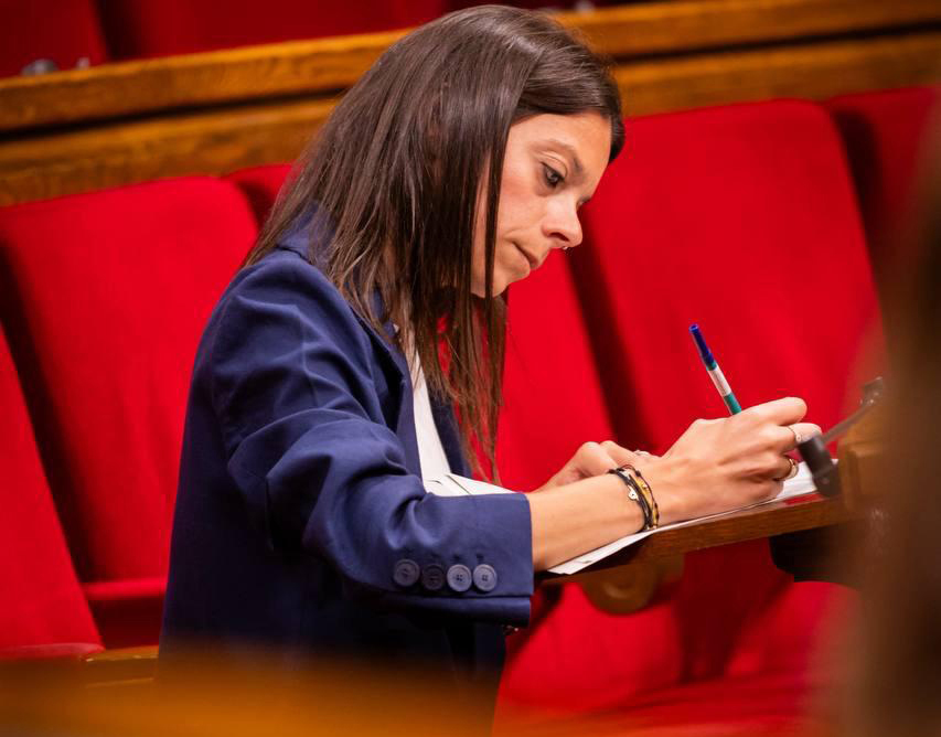 Montse Ortiz, diputada del Penedès al Parlament de Catalunya. Eix