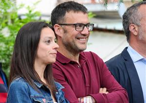 Montse Ortiz i Jaume Casañas. Eix