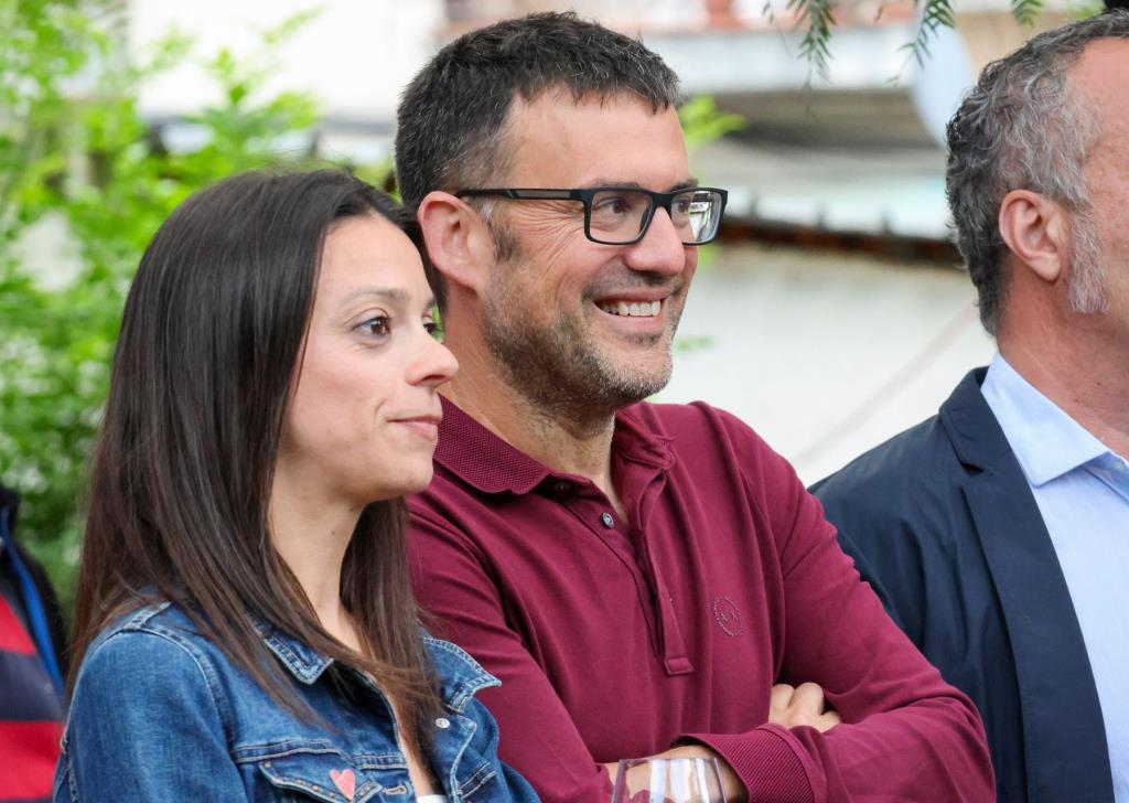 Montse Ortiz i Jaume Casañas. Eix