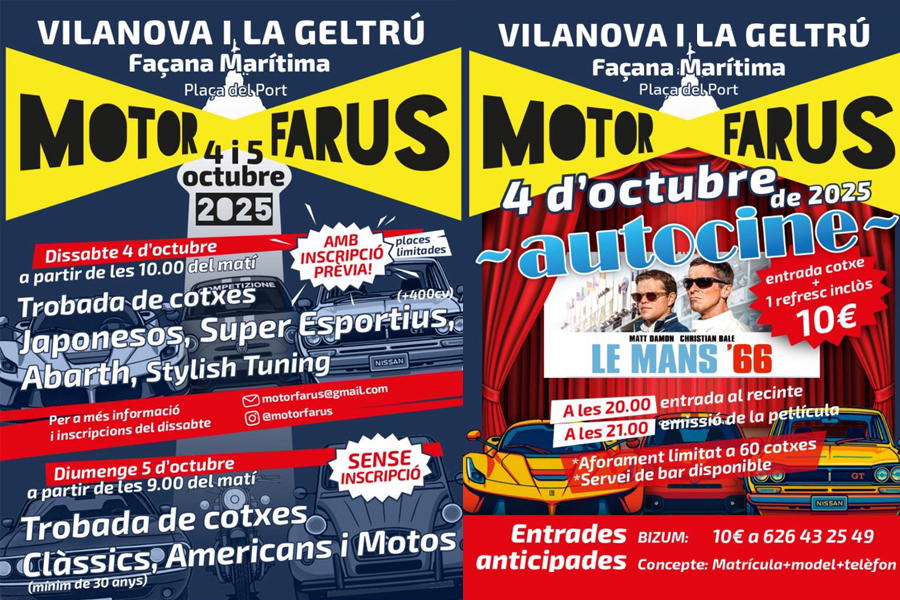 Motor Farus 2025. Eix
