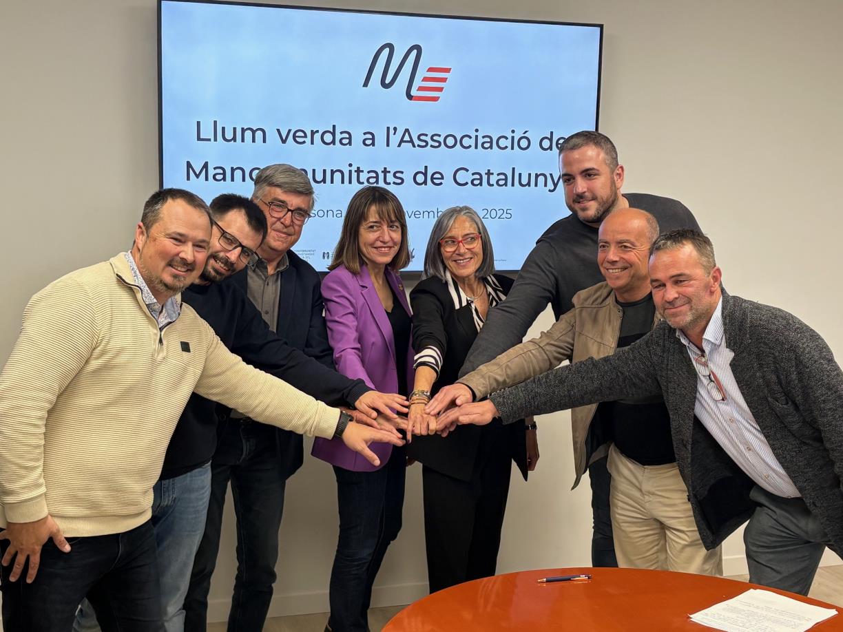 Neix l’Associació de Mancomunitats de Catalunya per reivindicar finançament i reforçar la cooperació local. EIX