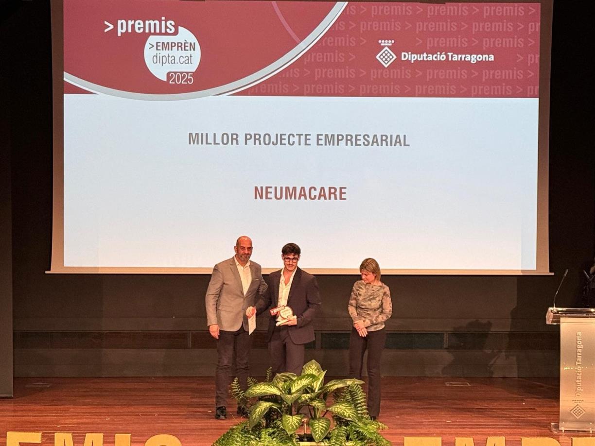 Neumacare, premiada per un sistema sensorial que humanitza l’experiència hospitalària. Ajuntament de Calafell
