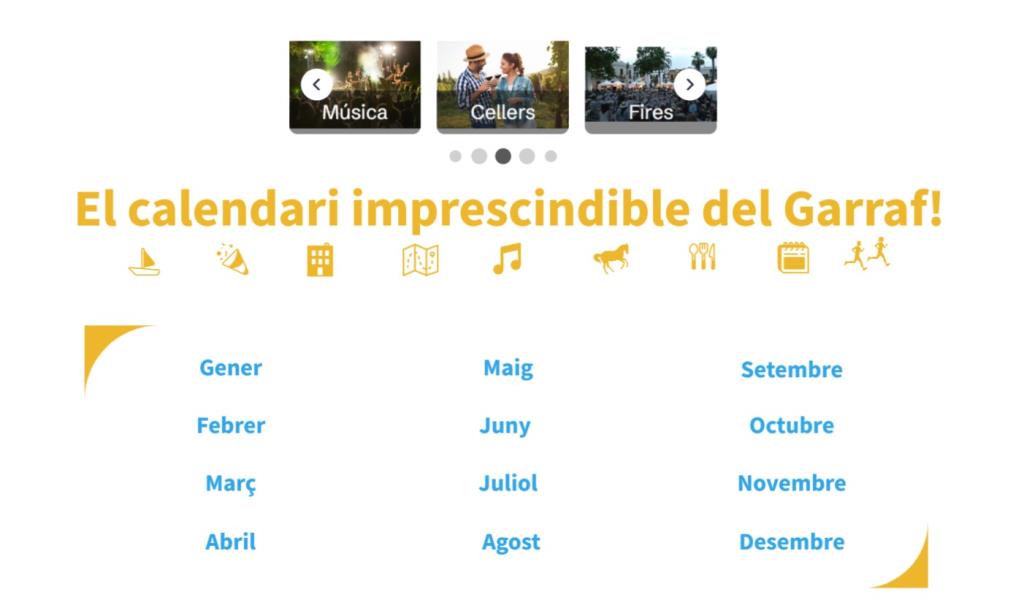 NODE Garraf presenta l’Agenda Comarcal, el calendari imprescindible del Garraf. Node Garraf