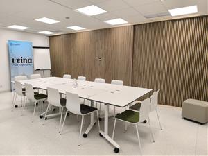 Nou espai de coworking de l’EINA al Tabaris de Coma-ruga. Ajuntament del Vendrell