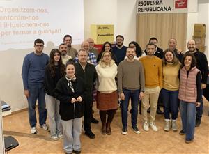 Nova Executiva Local de ERC Sant Sadurní d'Anoia. Eix