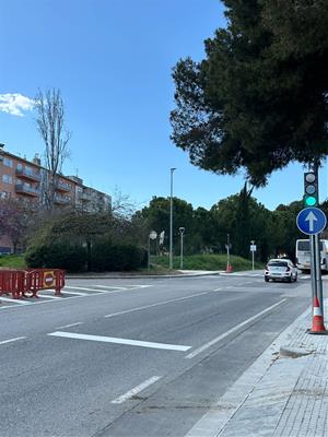 Nova regulació semafòrica a la cruïlla de l’Av. Vilanova amb el carrer Dr. Fleming, a Vilafranca