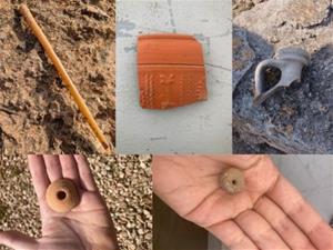 Noves troballes al jaciment de la vil·la romana d’Adarró de Vilanova