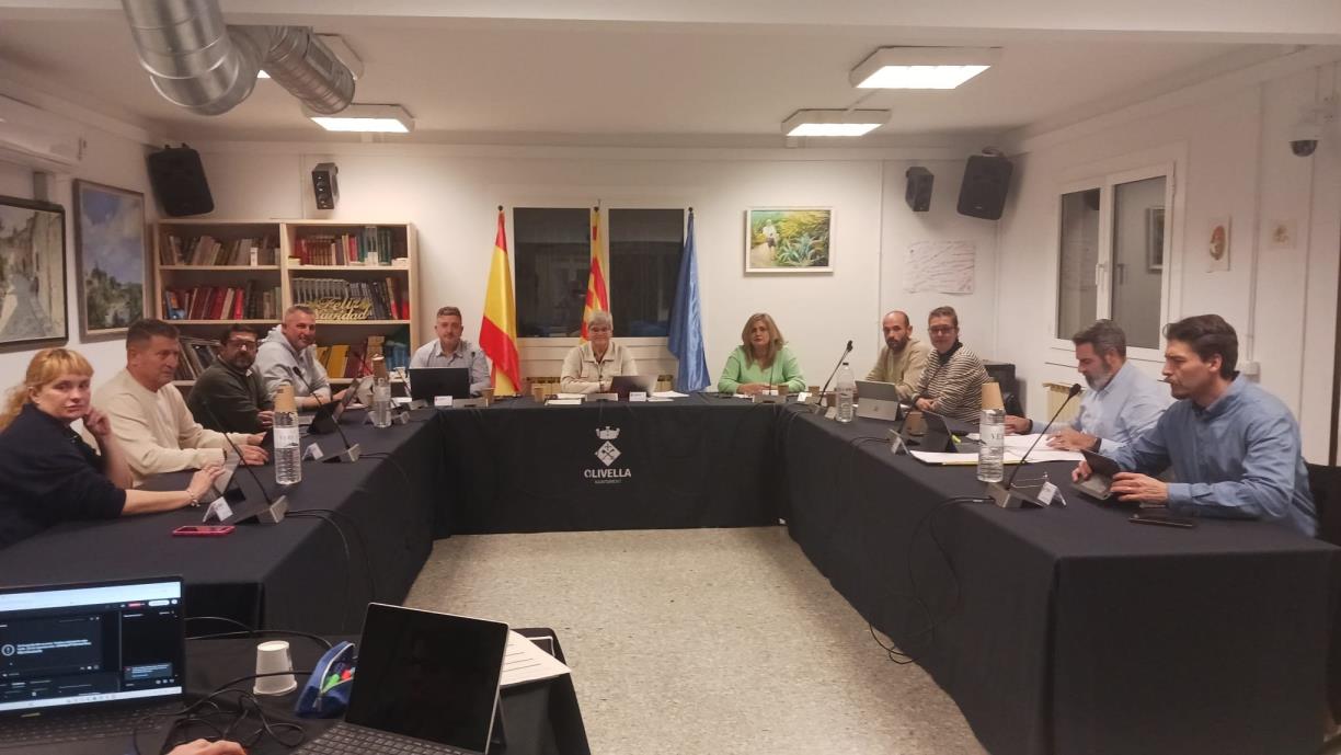 Olivella aprova un pressupost de gairebé 8 milions d’euros per al 2026. Ajuntament d'Olivella